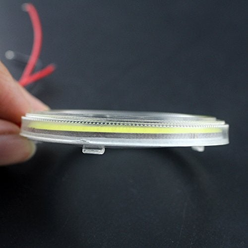 YM EBright YM E-Bright 1-زوج أبيض 60MM 45SMD LED سيارة أضواء هالة حلقة مصابيح مع غلاف - Image 5