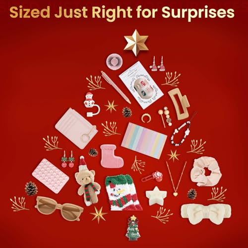 Bearhug 2026 Advent Calendar for Women Teens Christmas Countdown Calendar Gift Set with individual box packaging TrendInfused Beauty Lifestyle Gifts Her Holiday Wishlist - Image 3