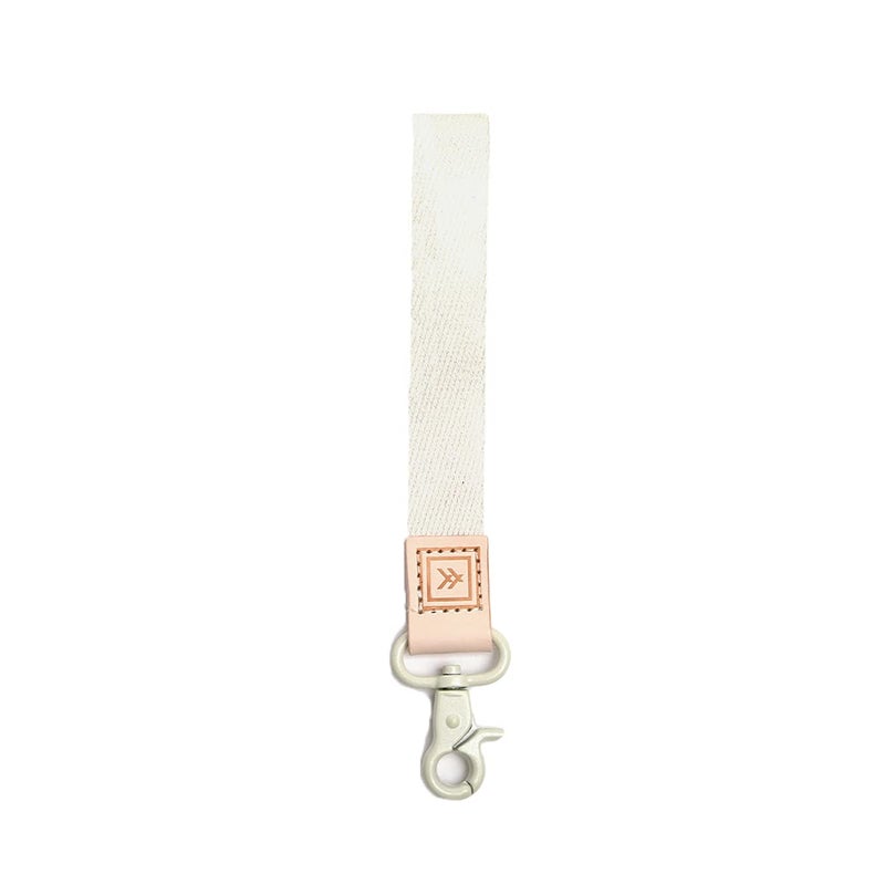 Thread Wallets Wristlet Keychain Strap for Men & Women, Wristlet Keychain for Badge, Wallet, and Phone Wrist Strap (Off-white) - Image 1