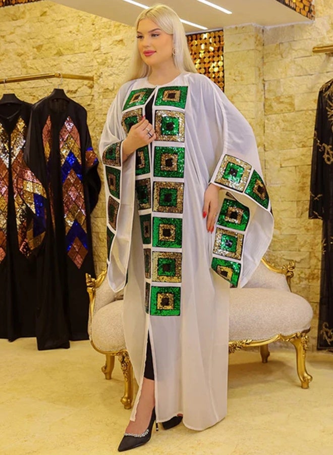 Zmurud Bahraini kaftan -Embroidered  - Image 4