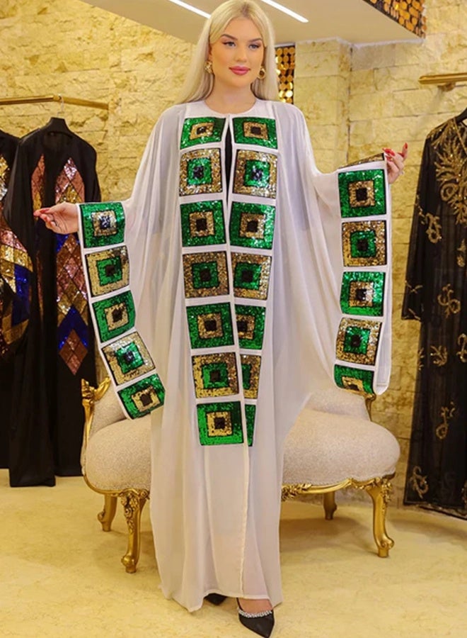 Zmurud Bahraini kaftan -Embroidered  - Image 5