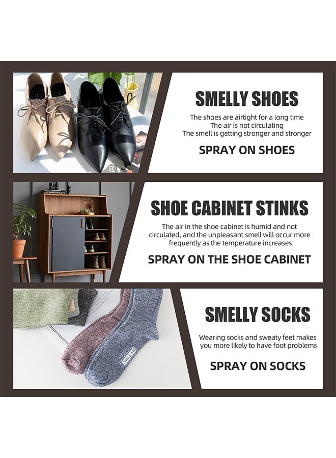 JUE-FISH Footwear Deodorant 30ml, Natural Shoe Deodorizer Spray, Refreshing Foot Spray, Odor Remover Muti Purpose Foot Odor, Antibacterial Spray Shoe and Socks Freshener - Image 4
