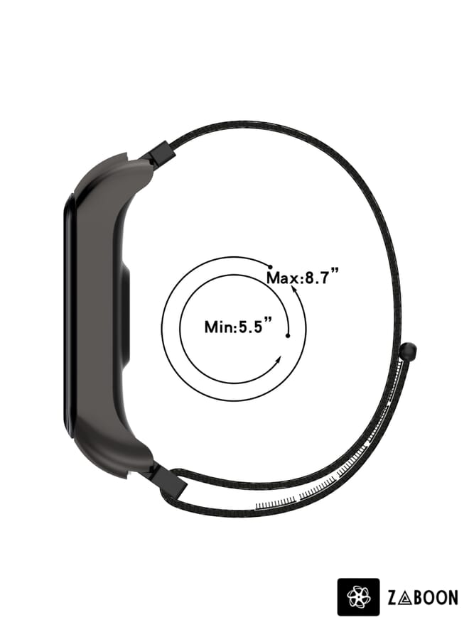 Zaboon Samsung Galaxy Fit 2 SM-R220 Nylon Loop Watch Band - Image 5