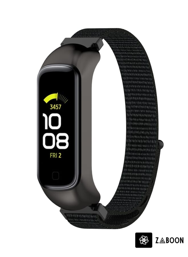 Zaboon Samsung Galaxy Fit 2 SM-R220 Nylon Loop Watch Band - Image 1