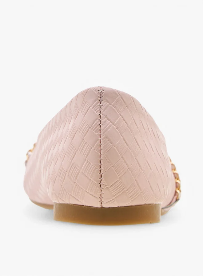 Flora Bella By Shoexpress Embellished Ballerina Shoes