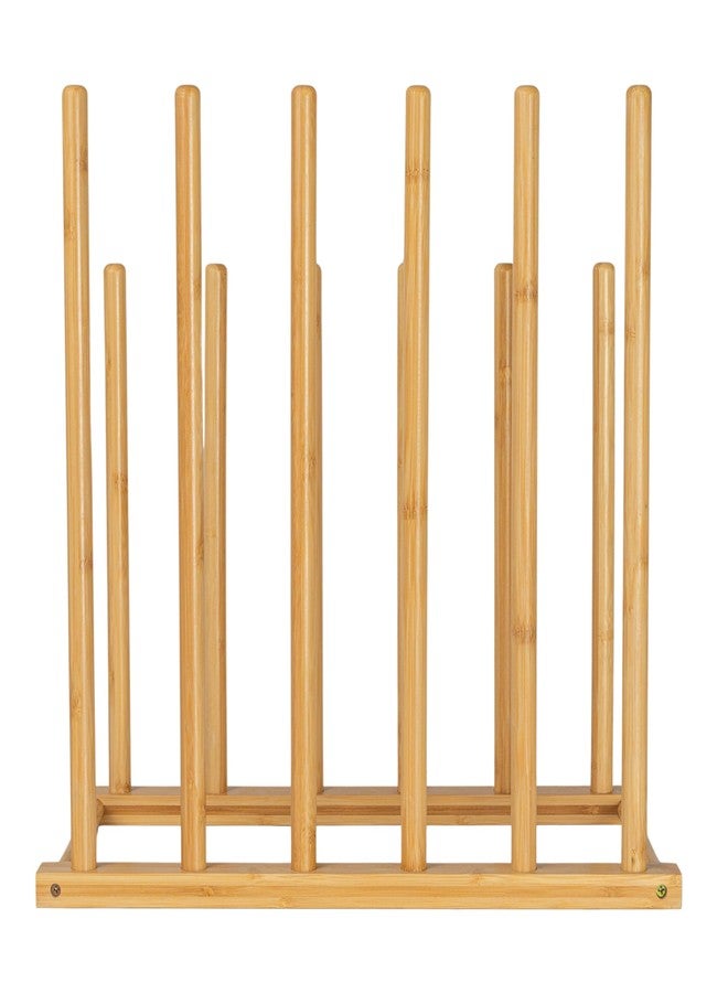 Household Essentials Bamboo 6 Pair Boot Rack, Natural - Image 5