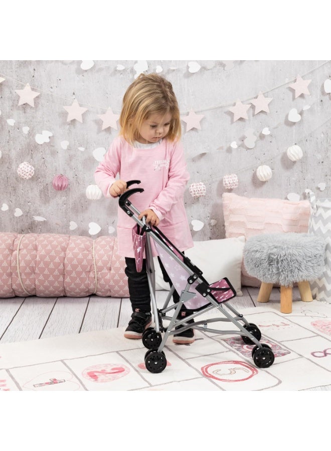 Bayer Design مجموعة عربة دمى باير مع حقيبة 46 سم - Image 1