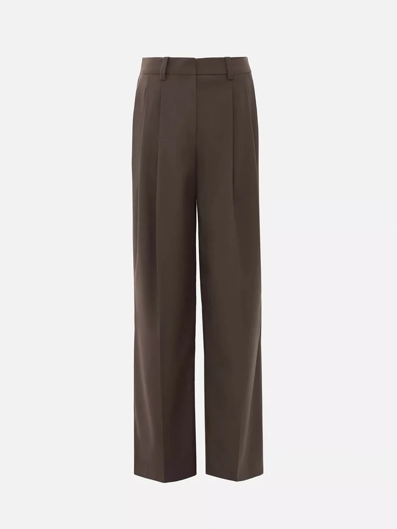 Lichi Loose-fitting trousers with waist pleats