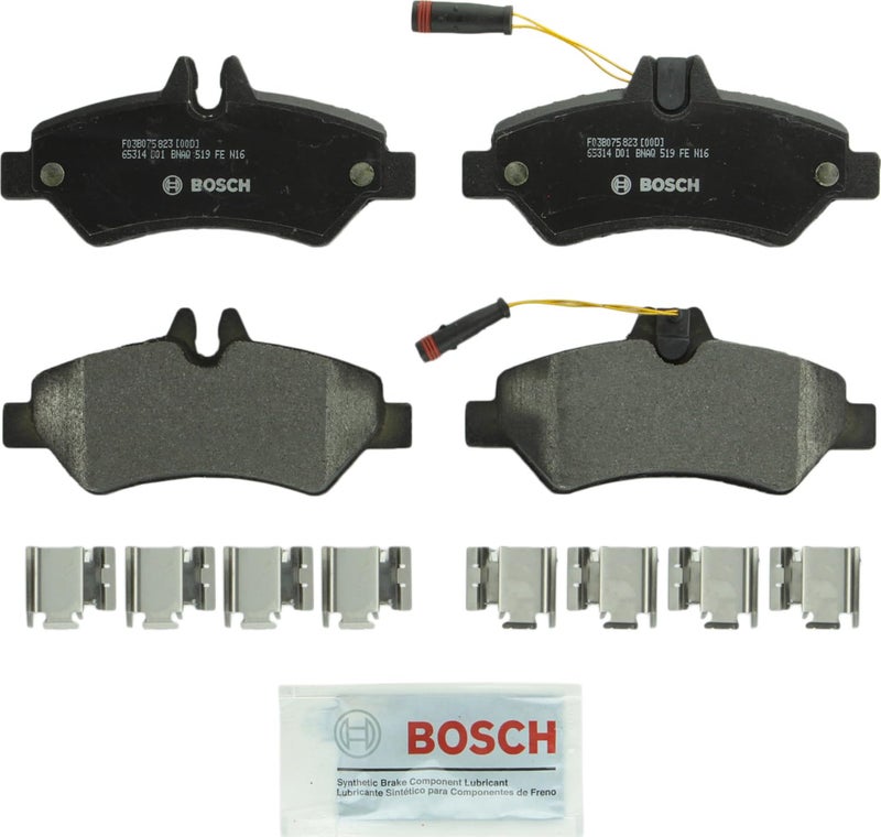 BOSCH BP1317 QuietCast Premium Semi-Metallic Disc Brake Pad Set - Compatible With Select Dodge Sprinter; Freightliner Sprinter; Mercedes-Benz Sprinter; Volkswagen Crafter; REAR - Image 1