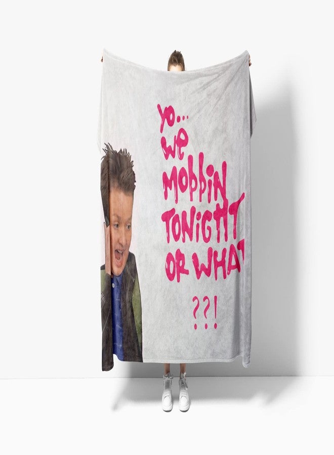 GOLEHS Gibby Mobbin or What Tapestry with Easy Hanging Kit, Funny Flag for College Dorm, Available In Sizes From 40" To 90", Skin-friendly Soft High-definition Meme Tapestry(Size:40"×30") - Image 2