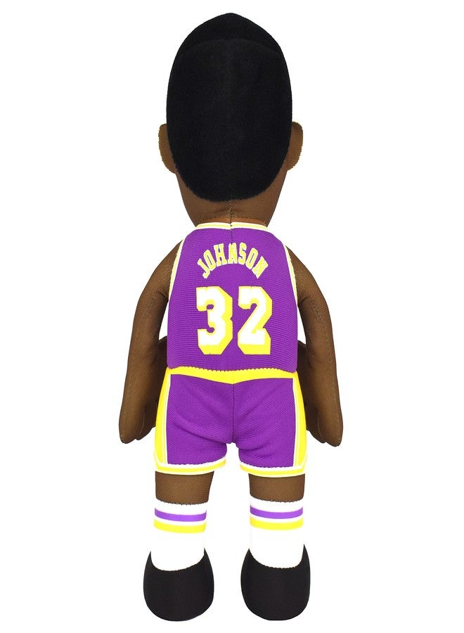 Bleacher Creatures Los Angeles Lakers Magic Johnson 10" Plush Figure - A Legend for Play Or Display - Image 5