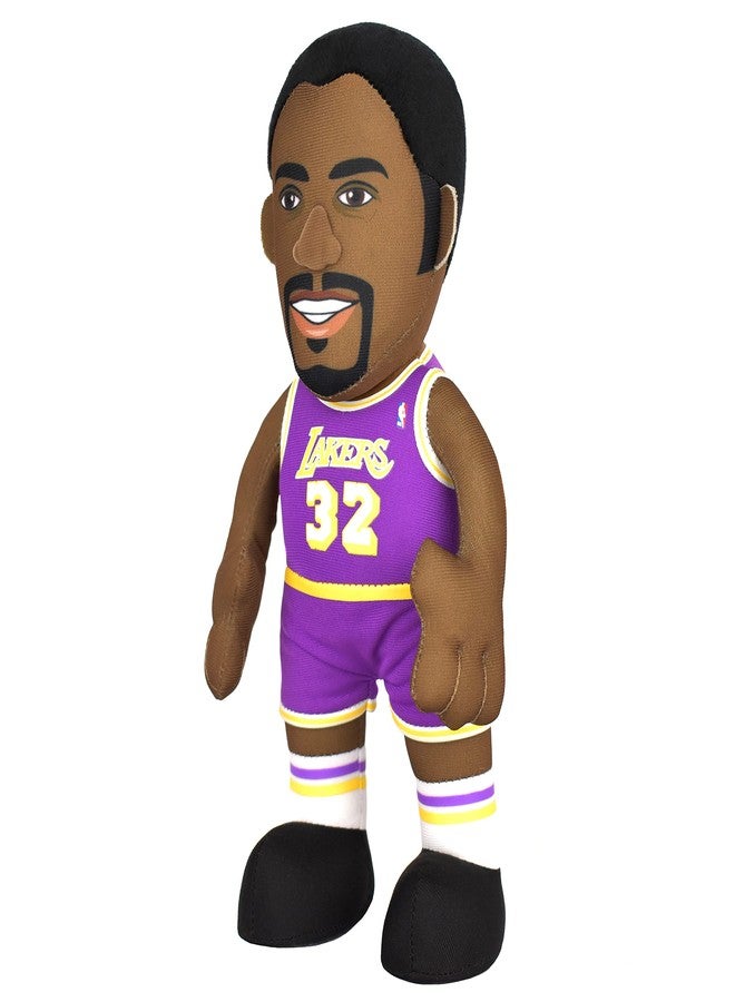 Bleacher Creatures Los Angeles Lakers Magic Johnson 10" Plush Figure - A Legend for Play Or Display - Image 4
