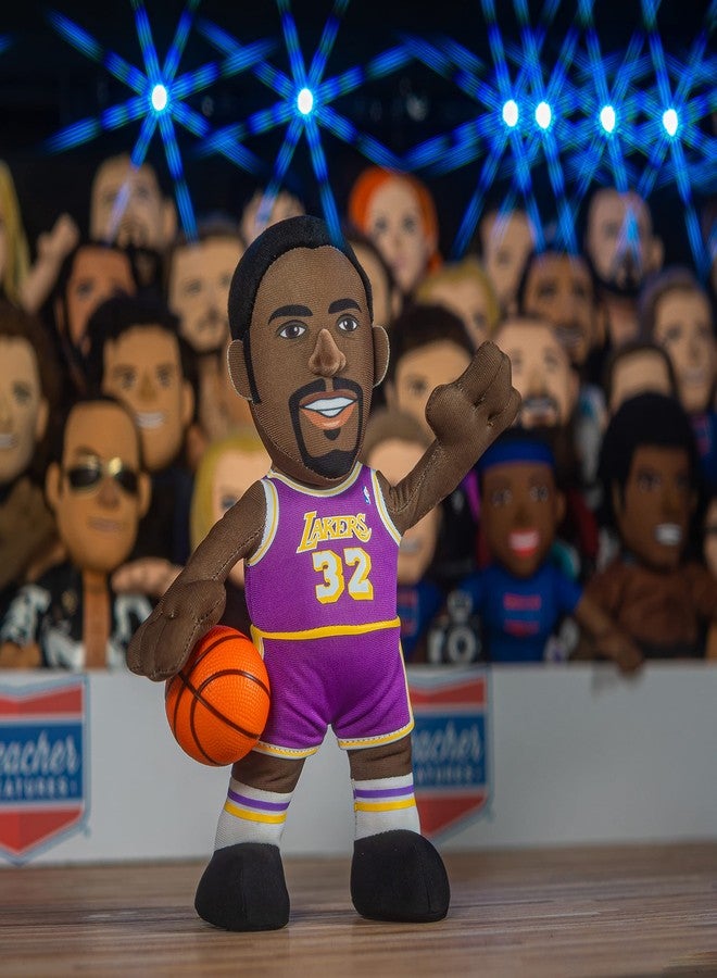 Bleacher Creatures Los Angeles Lakers Magic Johnson 10" Plush Figure - A Legend for Play Or Display - Image 3