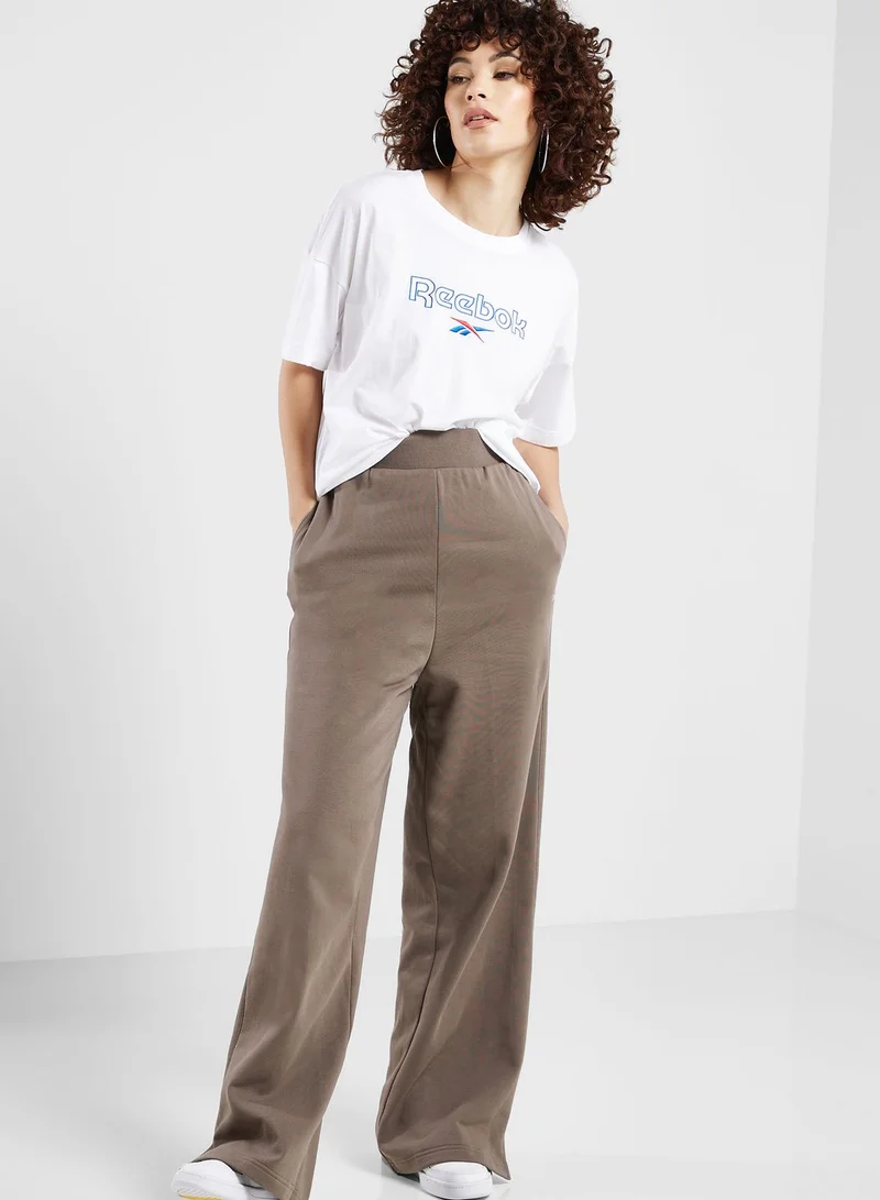 Reebok Cl Wde Ft Wide-Leg Pants