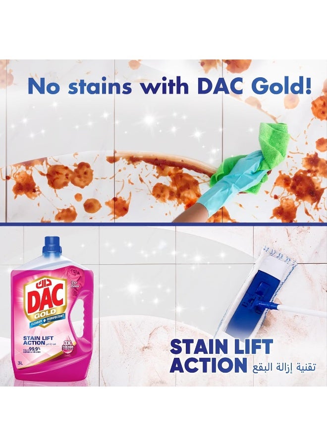 Dac Dac Multi Purpose Disinfectant Rose 3Litre  - Image 4