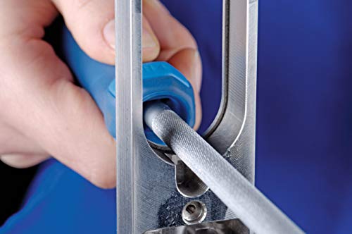 Pferd 10" Round File - DIY Packaged Bastard Cut, with Handle - Image 2