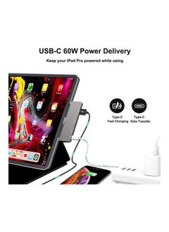 نيبمينينت موزع 7 في 1 بمنفذ USB Type C رمادي  - Image 3