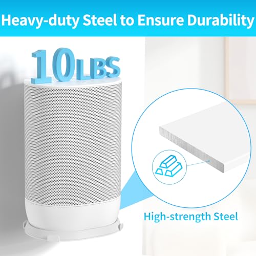 Yibracki Heavy-Duty Wall Bracket Compatible with Sonos Move 1 and Move 2 Wall Mount Indoor/Outdoor for Sonos Move Mount Easy to Install, White - Image 5
