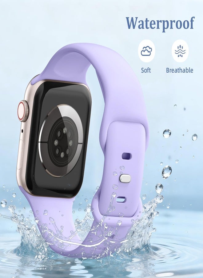 Getino 18 Pack Soft Slicone Bands Compatible with Apple Watch Band 40mm 41mm 42mm 38mm for Women Men, Waterproof Sport Strap Wristbands with Organizer for iWacth Series 11 10 9 8 7 6 5 4 3 2 1 SE - Image 3