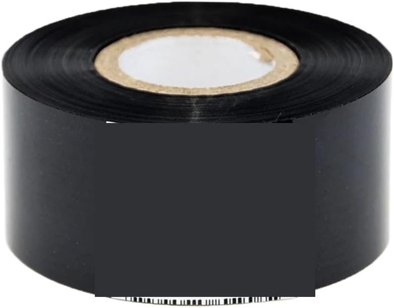 Thermal Ribbon of Printing Machine 30 * 100m Date Code Printer Accessory Black 30mm Width for Offices and Factories(1pcs) - Image 1