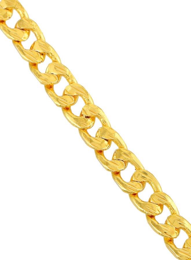 Memoir Brass 1 Micron Goldplated Fashion Bracelet Women Men(BLSA3959) - Image 3