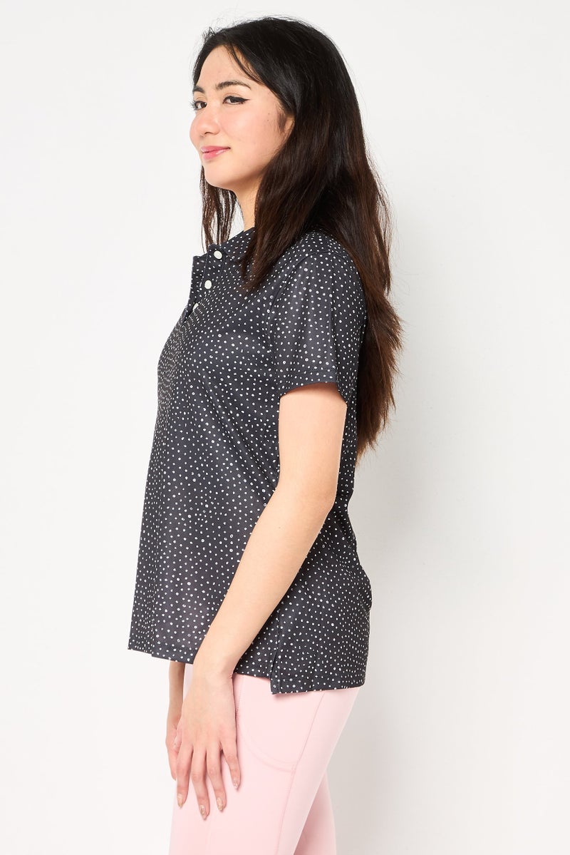 Nike Women Sportswear Fit Short Sleeve Golf Polo Shirt, Multicolor - Image 3