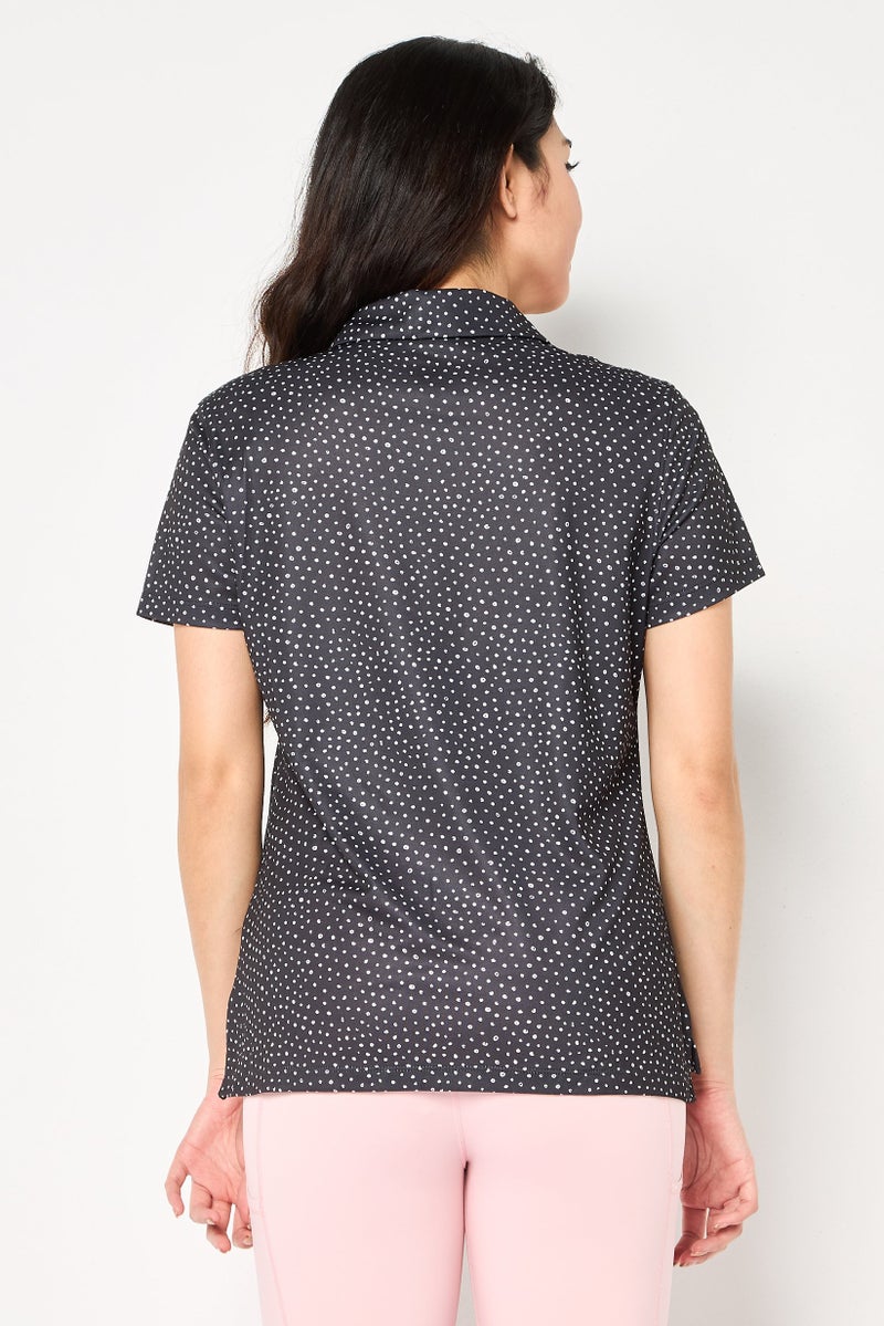 Nike Women Sportswear Fit Short Sleeve Golf Polo Shirt, Multicolor - Image 4