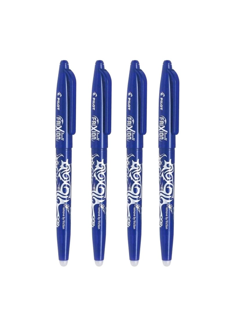 بايلوت أقلام بايلوت فريكسون القابلة للمسح – مجموعة من 4 – حبر أزرق – سن 0.7 مم - Image 3