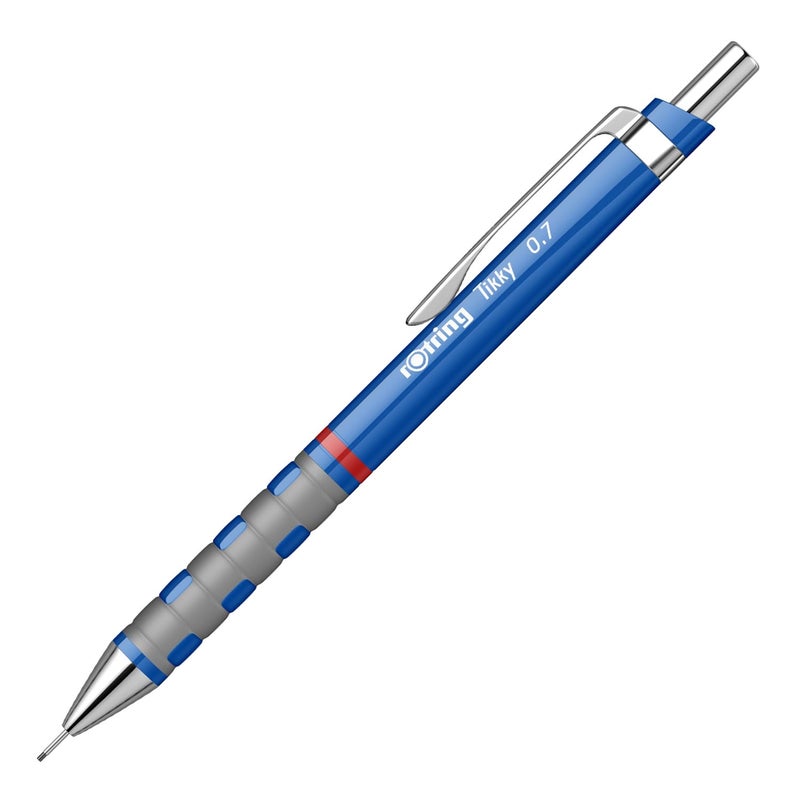 Rotring Tikky Mechanical Pencil HB 0.70mm - Blue Barrel - Image 1