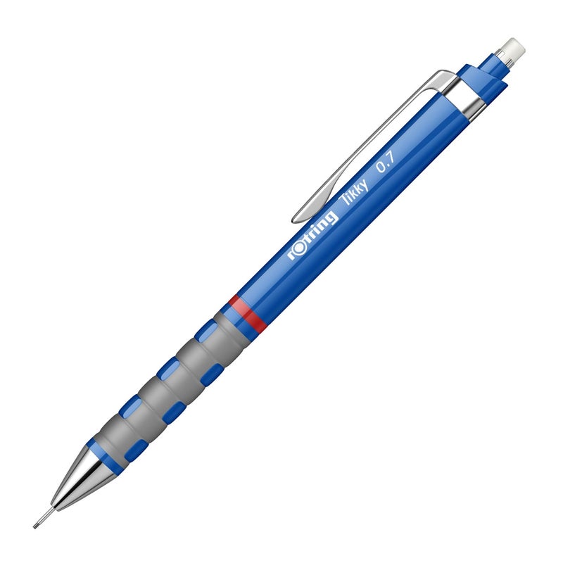 Rotring Tikky Mechanical Pencil HB 0.70mm - Blue Barrel - Image 4