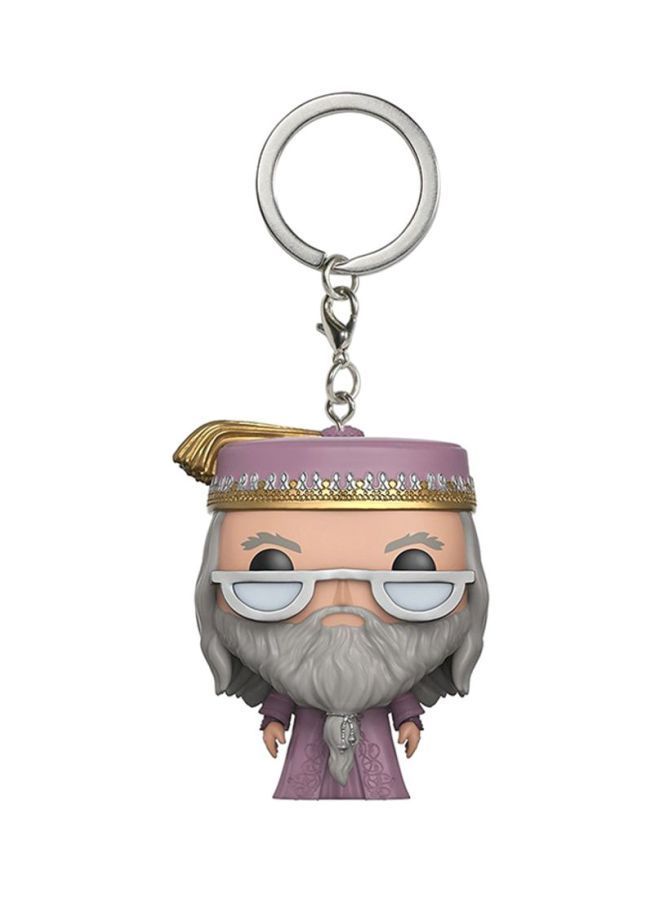 نيبمينينت سلسلة مفاتيح بتصميم مجسم شخصية دمبلدور من بوب طراز FU12387 - Image 1