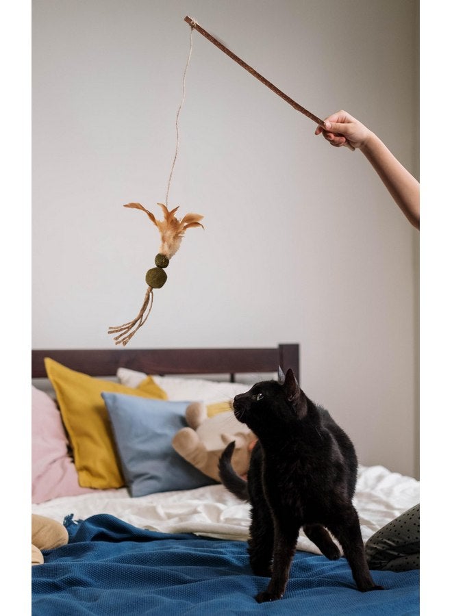 spot Ethical Pet Products 68052155: Toy Cat Silver Vine Teaser Wand - Image 2