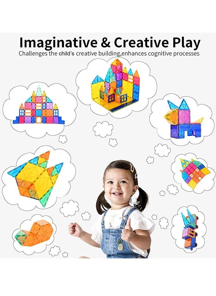 AnneFish - Magnetic Block 78 Pcs Building Toy Features Learning And Education For Kids - Image 1