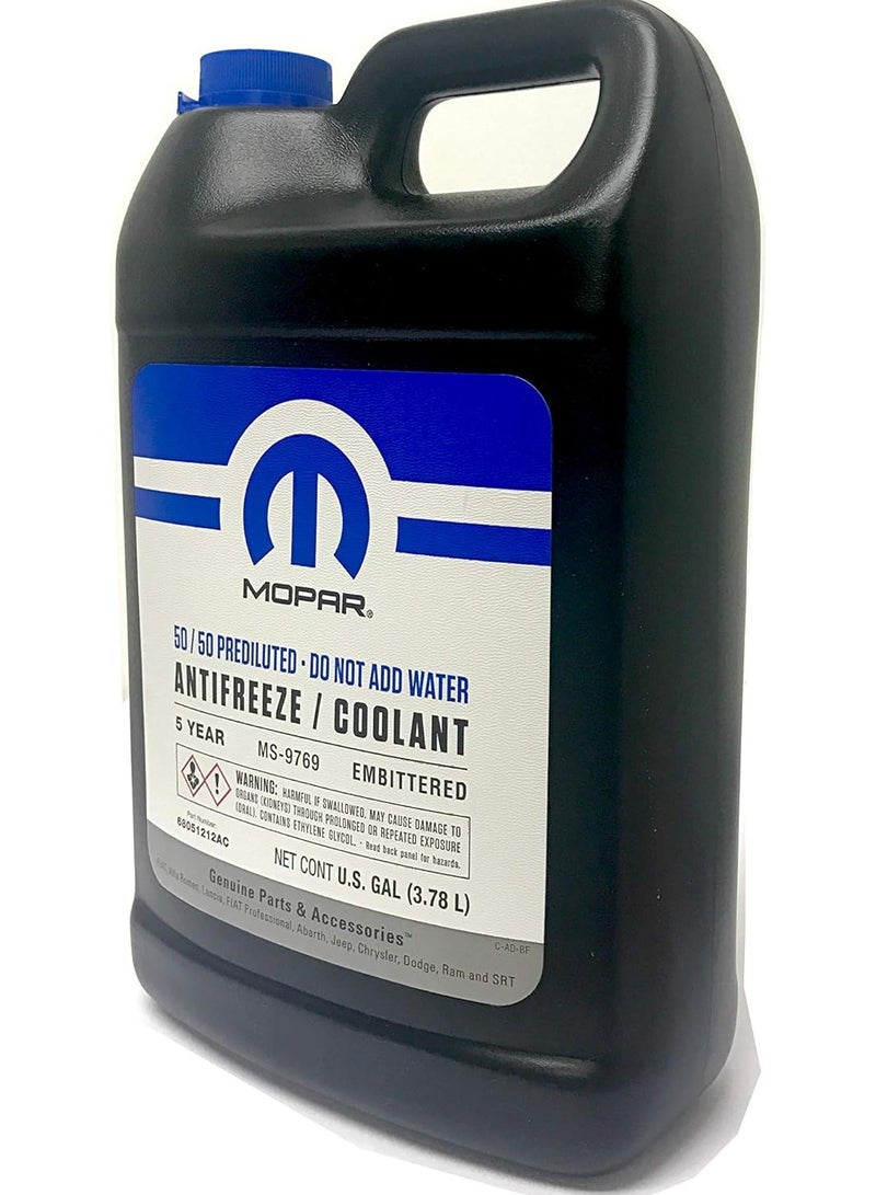 Mopar - Antifreeze - 5 years Coolant for Jeep, Dodge, Ram, Chrysler [50/50 Prediluted, Ready to Use] (3.78L) - 1Gal - Image 2