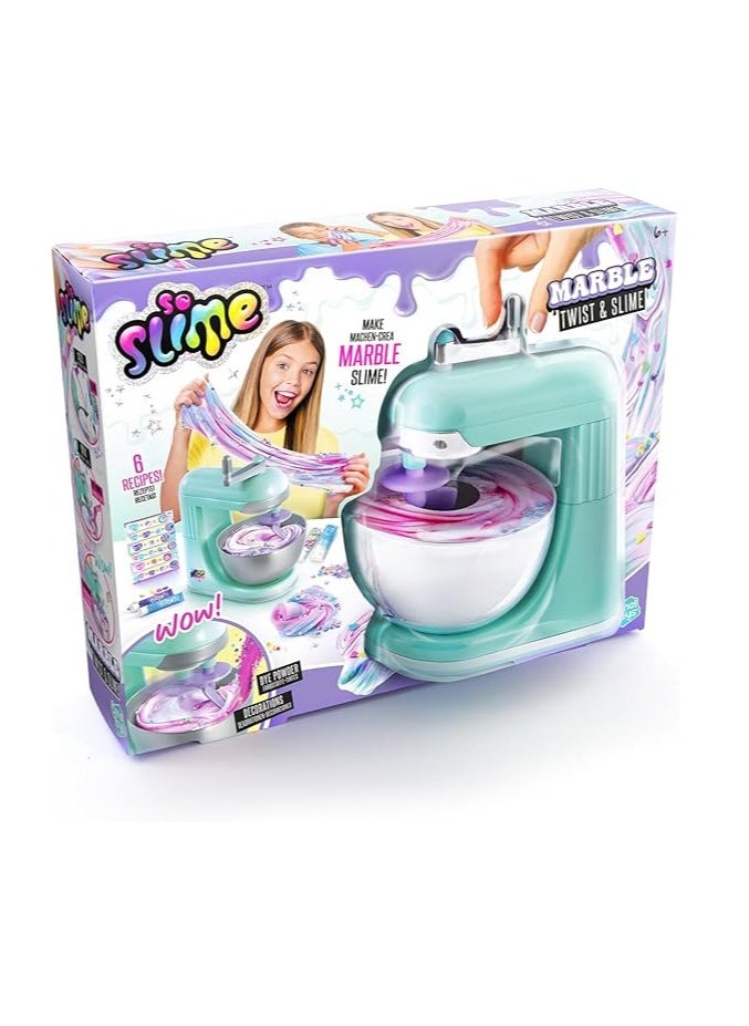Canal Toys So Slime SSC 229- DIY Marble Slime with Beads for Decorations and Slime Stand Mixer, Make Your Own Scented Slime with the Marble Slime Mixer, 1 Mixer Set, Multicoloured  - Image 2