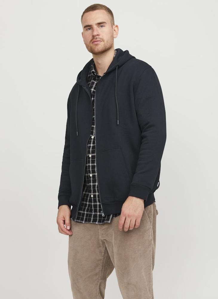 JACK & JONES Plus Size Zip Through HoodiePlus size - Image 1