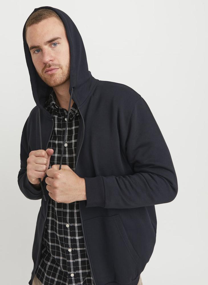 JACK & JONES Plus Size Zip Through HoodiePlus size - Image 3