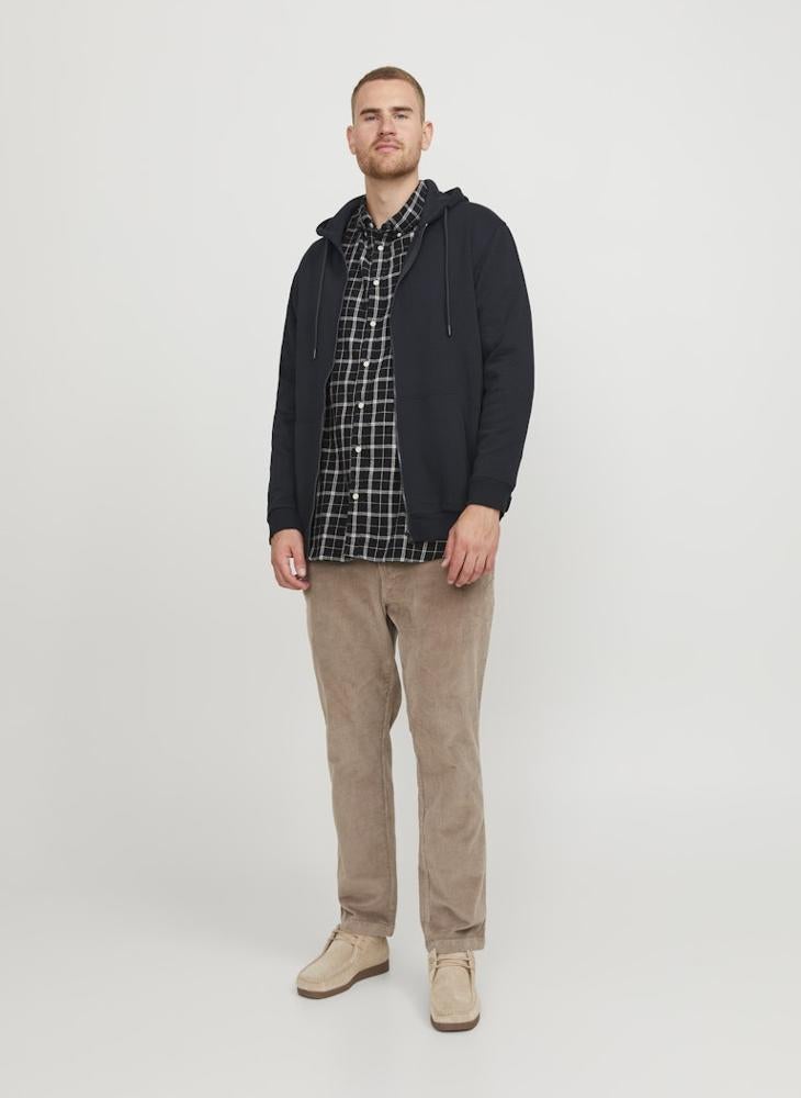 JACK & JONES Plus Size Zip Through HoodiePlus size - Image 4