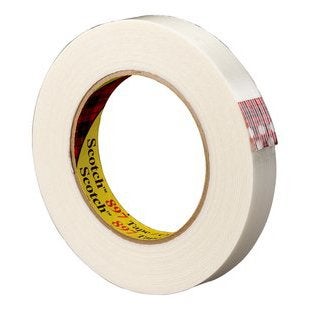 3M Scotch 897 Filament Tape, 170 lbs/in Tensile Strength, 55m Length x 24mm Width, Clear - Image 3