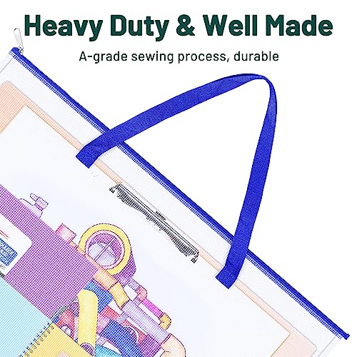 AKAYOK Bulletin Board Poster Storage Bag, Art Portfolio Bag, Portfolio Folder for Artwork, Artwork Storage Case for Poster, Bulletin Board, Scrapbook, Keepsake and Teaching Materials (26'' x 20'') - Image 3