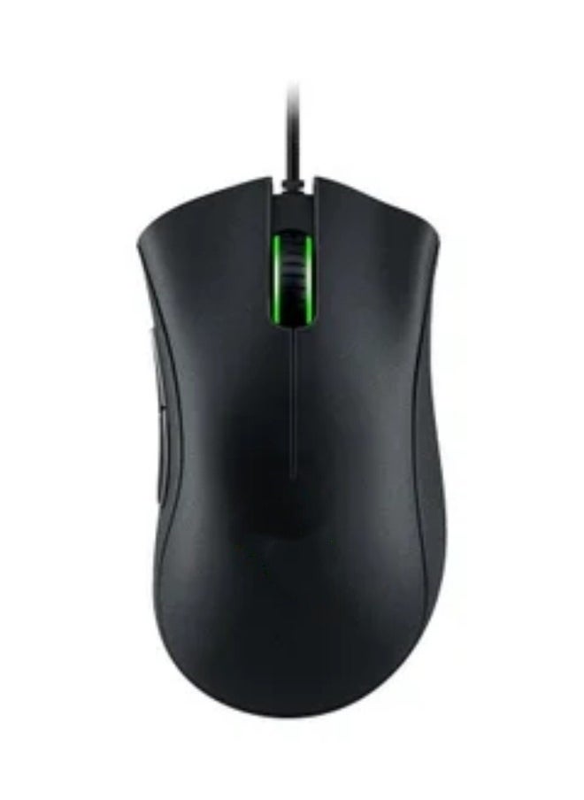 Generic DeathAdder Essential Wired Gaming Mouse with 6,400 DPI Optical Sensor, 5 Prog Buttons, Mechanical Switches, Ergonomic Form Factor, Standard Stock Feet, 10M Clicks, Black  - Image 1
