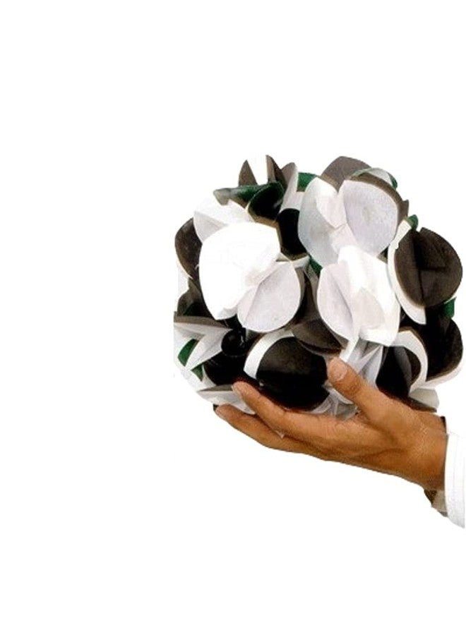 MilesMagic Magician's Gloves to Flower Bouquet Transformation Gimmick Close Up Stage Mentalism Illusion Magic Trick, Black & White - Image 3