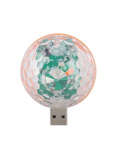 Thoraya USB Mini Colorful Ball Light 2 Lighting Modes DC 5V Voice Control RGB Stage Light for Birthday Party Dance Party  - Image 2