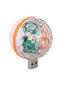 Thoraya USB Mini Colorful Ball Light 2 Lighting Modes DC 5V Voice Control RGB Stage Light for Birthday Party Dance Party  - Image 1