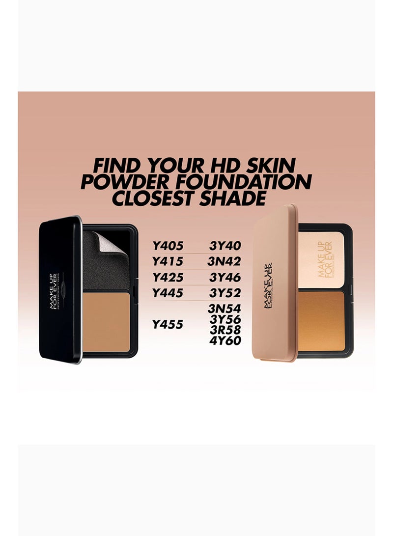 MAKE UP FOR EVER HD Skin Matte Velvet Blurring Powder Foundation 1Y16 Warm Beige 11g – Full Coverage Matte Powder Foundation for Warm Skin Tones - Image 3