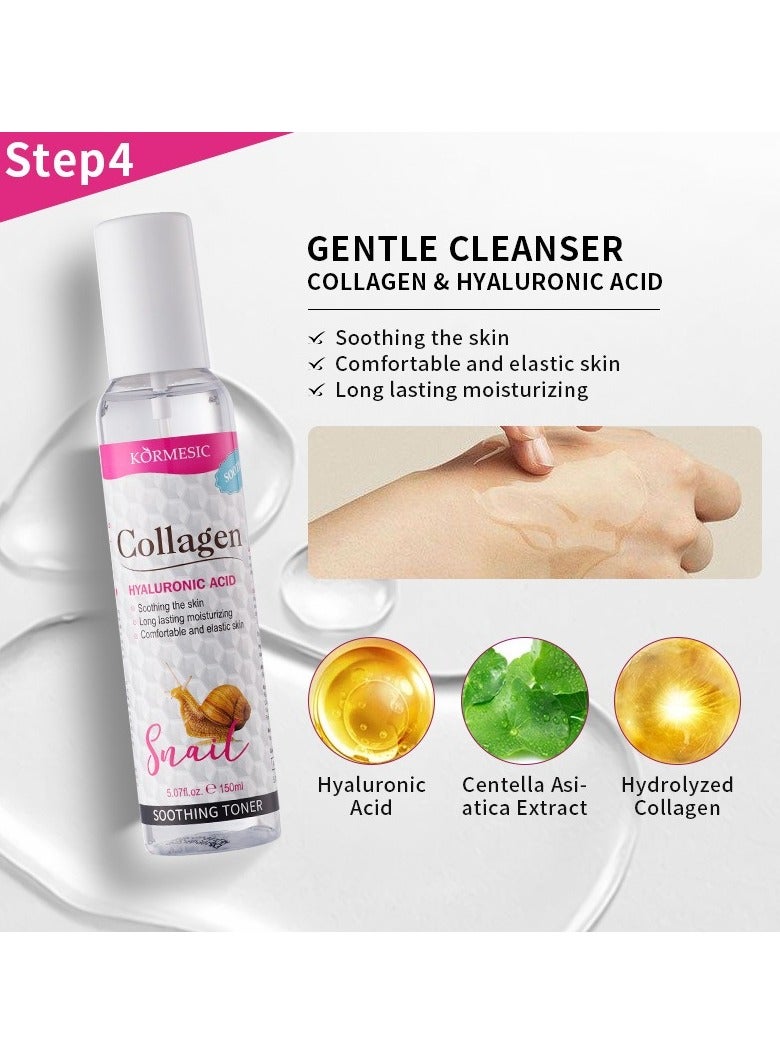 Kormesic تونر الحلزون 150 مل - ترطيب عميق وتهدئة - Image 2