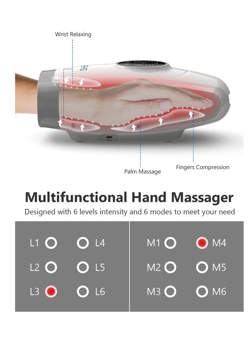 RENPHO CORDLESS HAND MASSAGER ACUPRESSURE LARGE - Image 4