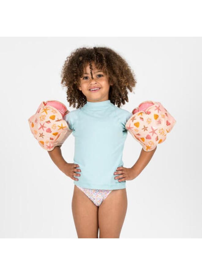 نابايجي عوامة حمام سباحة بحزام وسط وكتافات متدرجة 15 - 30 كجم للأطفال - بيج - Image 3