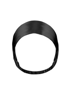 BRIGHTLY LABS Silk Headband in Silver Grey (One Size) - 22 Momme Pure Mulberry Silk Fashion Headband for Women, Delicate, Lightweight, Versatile Hairband, Non Slip Head Wraps Great for Sports, Yoga  - Image 1