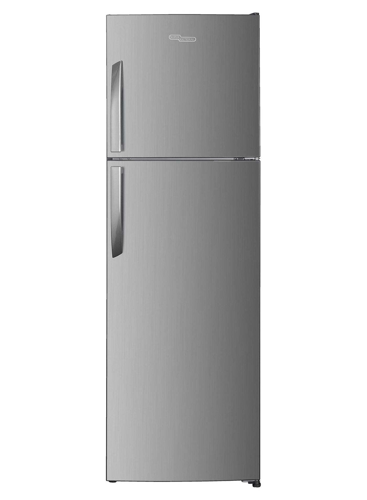 360L Gross & 247L Net Capacity Double Door Top-Mount Refrigerator-Freezer, No-Frost, Stylish Interior Led Light, Multi-Air Flow, Chiller Zone With Easy Slide Food Pan, Electronic Temperature Control Inox SGR365IE Silver